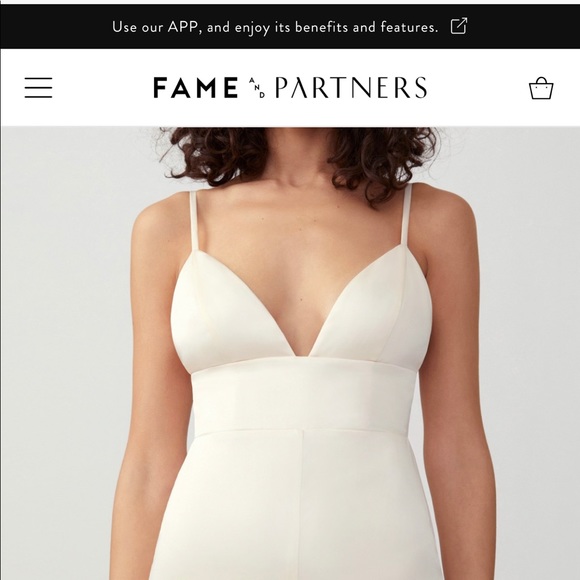 Fame and Partners Triangle Cup Jumpsuit